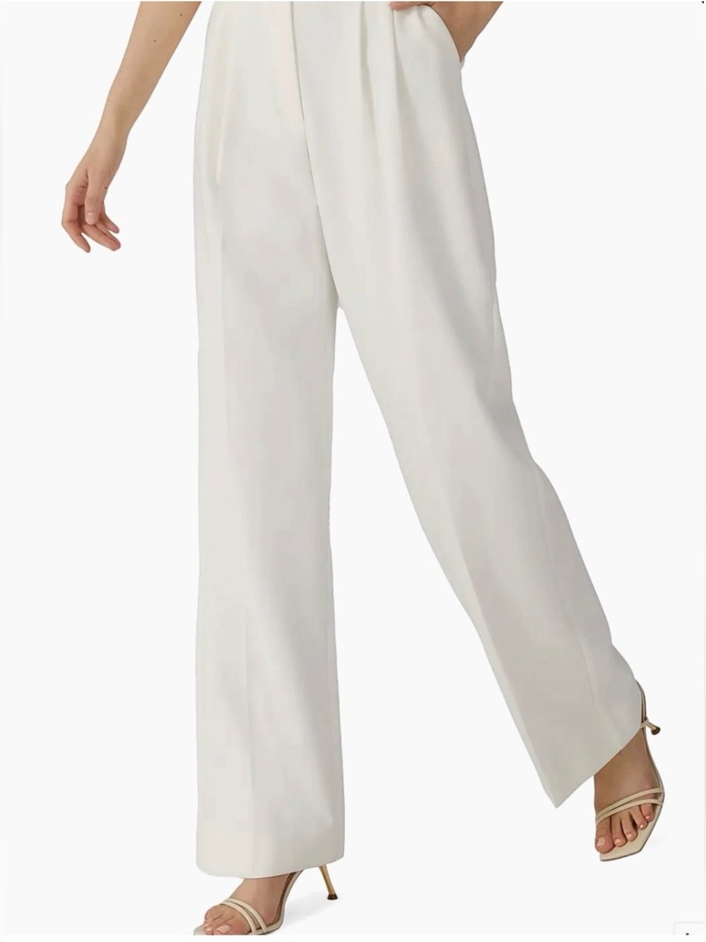 Favorite Daughter High Rise White Trousers- size 6